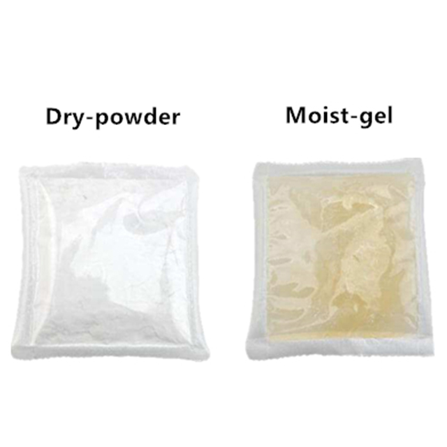 Los bolsos secos estupendos empapelan el papel desecante del cloruro de calcio para el absorbente de humedad