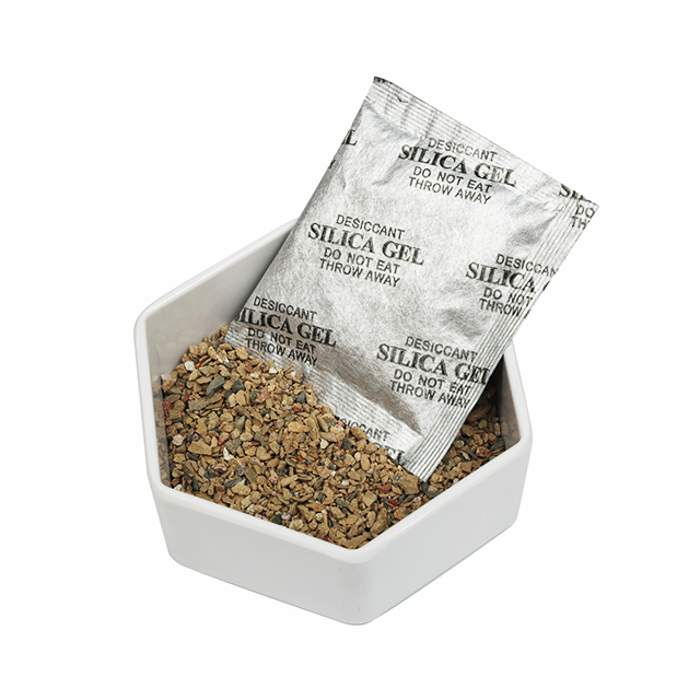Desecante de arcilla de montmorillonita de 500 g para materiales de embalaje
